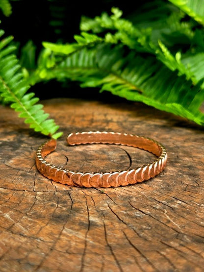 Pure Copper Cuff Bracelet - Jewellery Australia