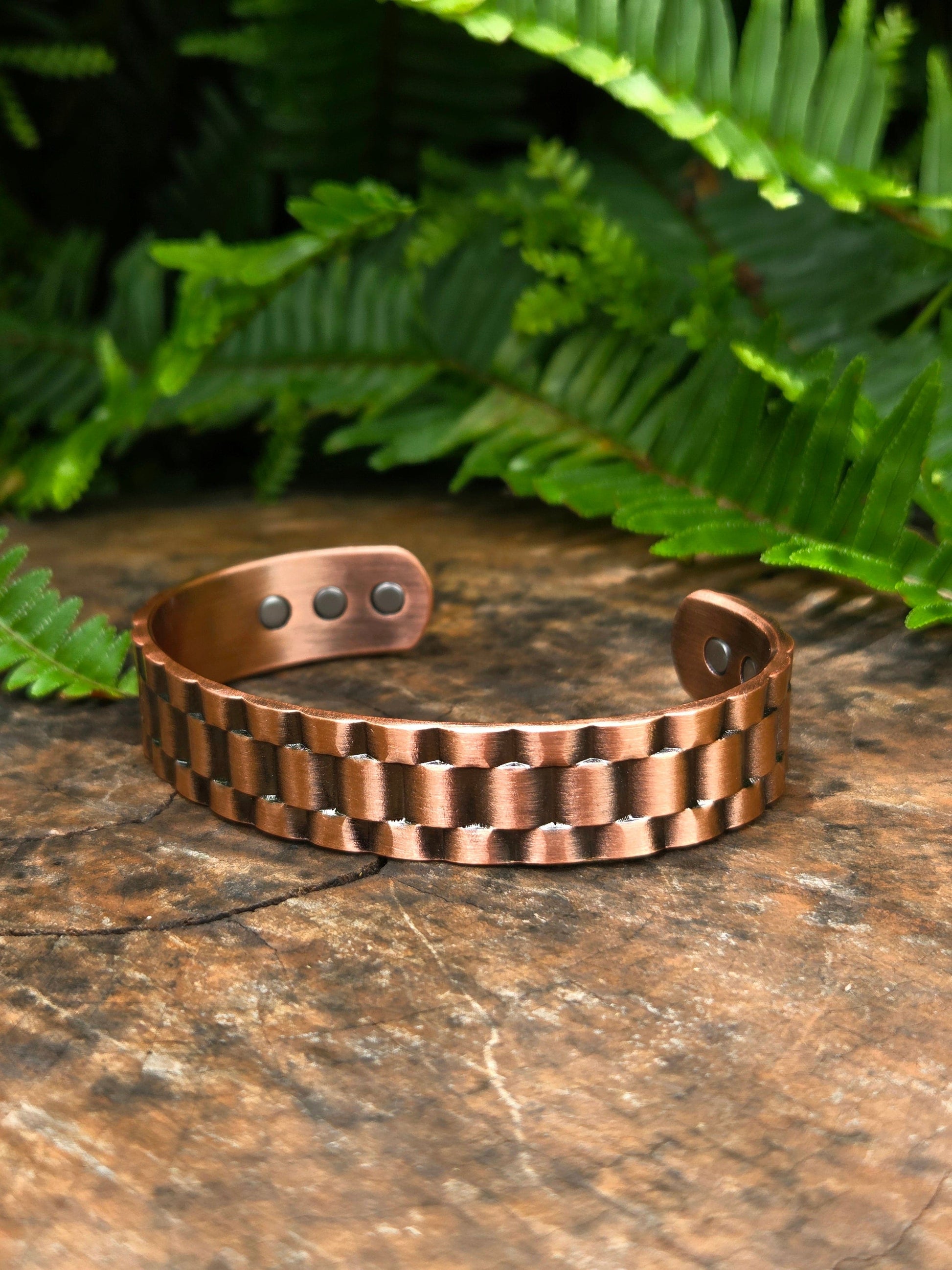 Jewellery Pure Copper Magnetic Bracelet - Link Design