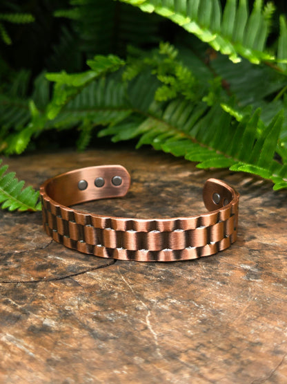 Jewellery Pure Copper Magnetic Bracelet - Link Design