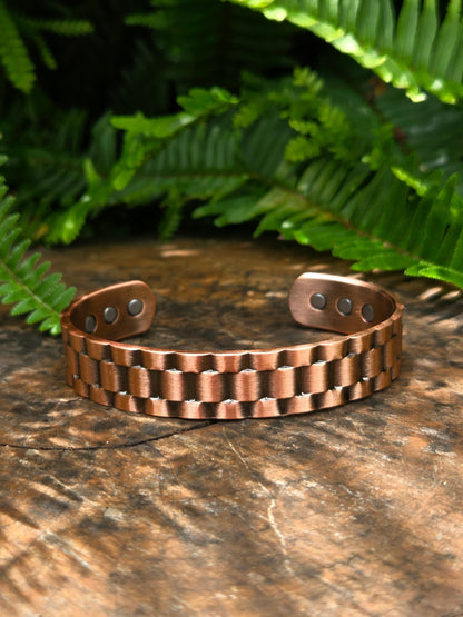 Jewellery Pure Copper Magnetic Bracelet - Link Design