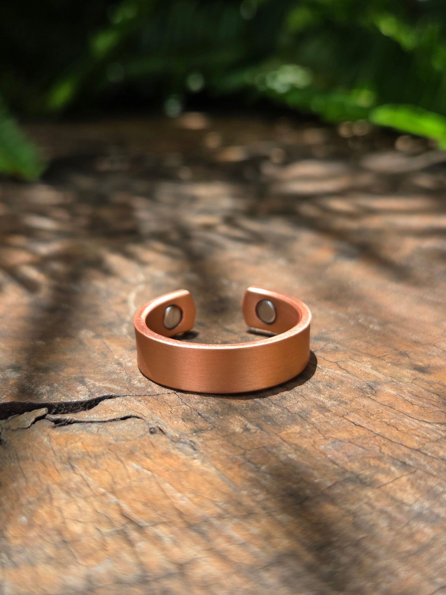 Jewellery Pure Magnetic Copper Ring - Plain Design