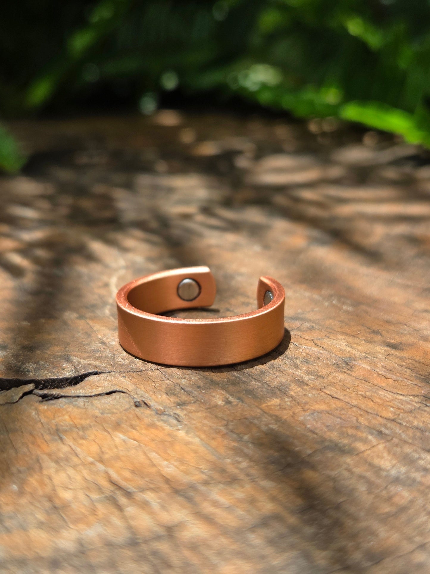 Jewellery Pure Magnetic Copper Ring - Plain Design