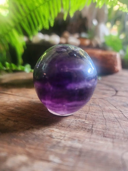Purple Fluorite Skull Carving - Carving Australia