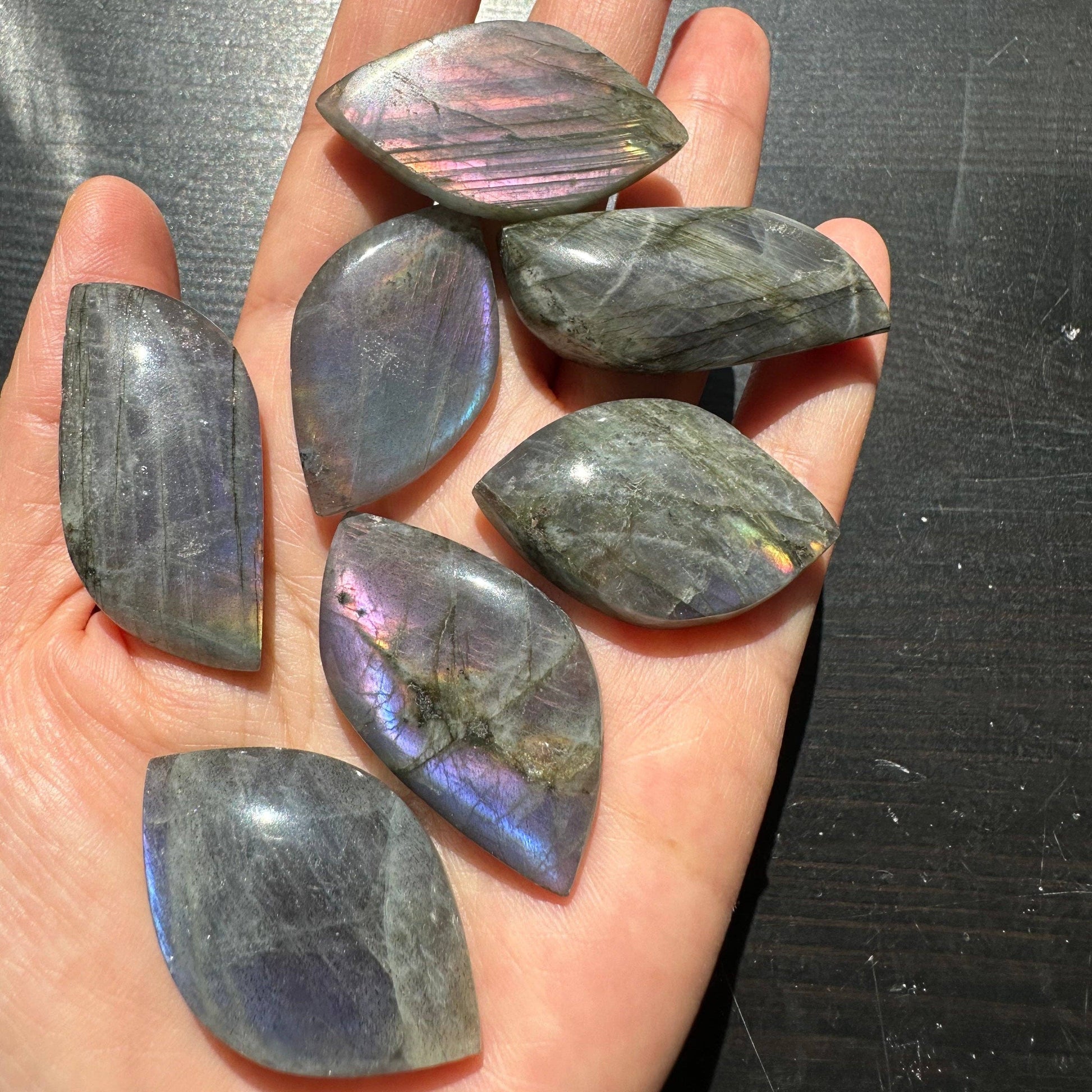 Purple Labradorite Cabochon Australia