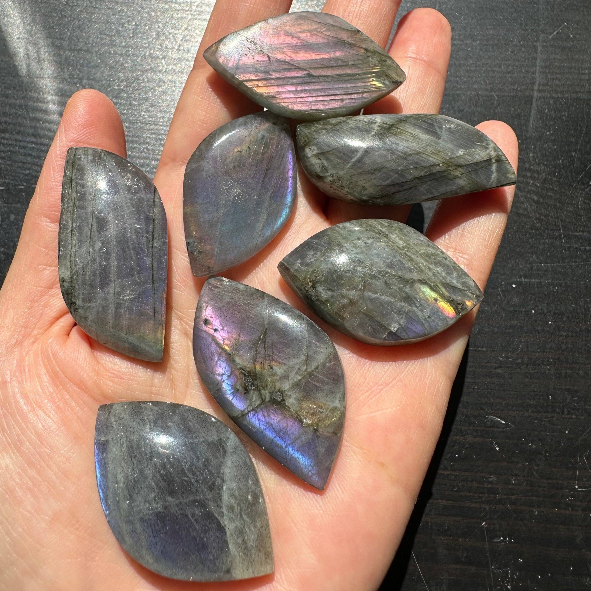 Purple Labradorite Cabochon Australia