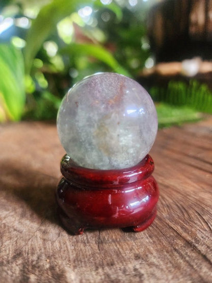 Rainbow Fluorite Crystal Sphere High Quality - Crystals Australia