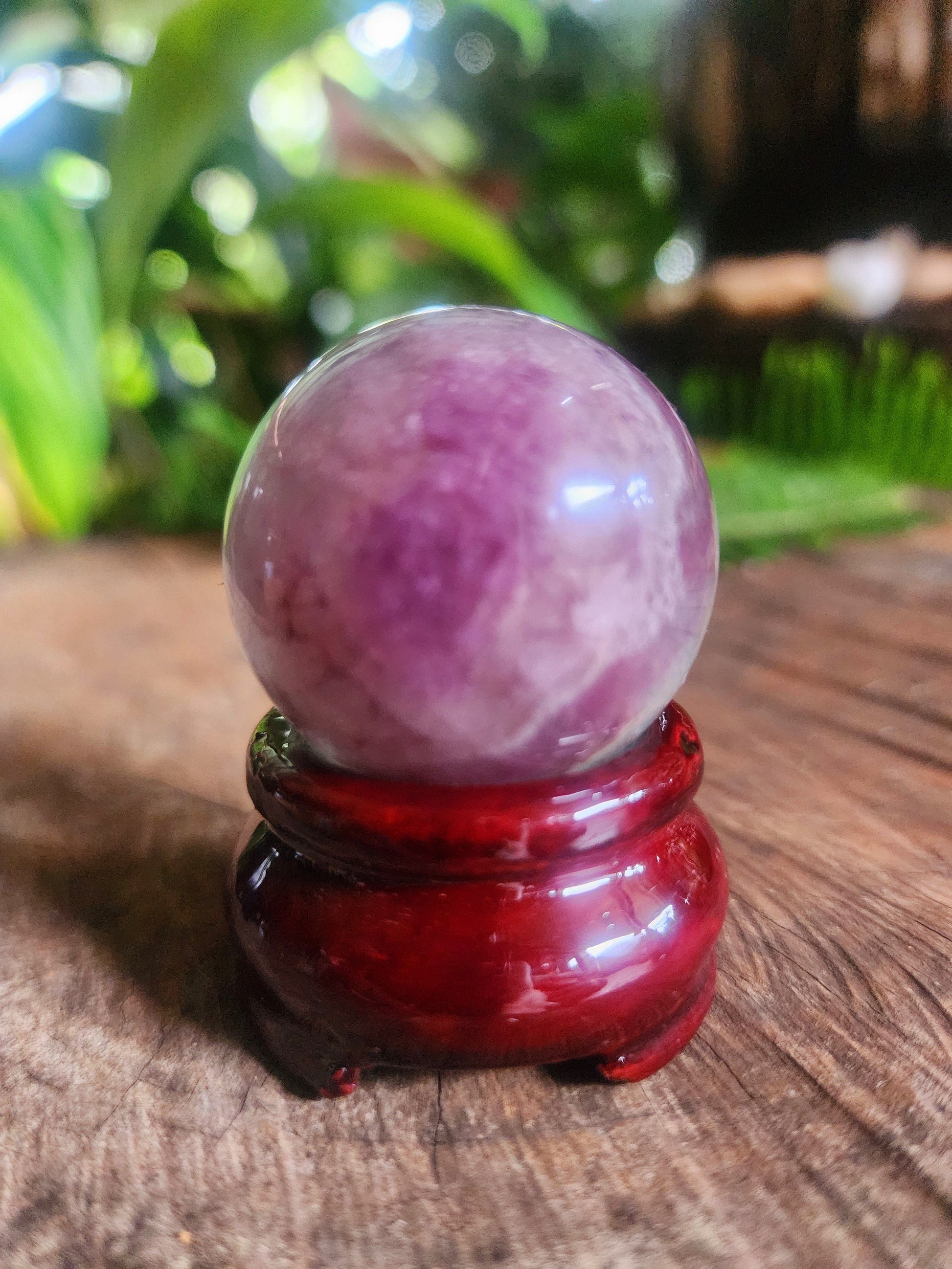 Rainbow Fluorite Sphere 85g Australia