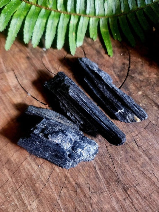 Raw Black Tourmaline - Grounding & Protection - Crystals Australia