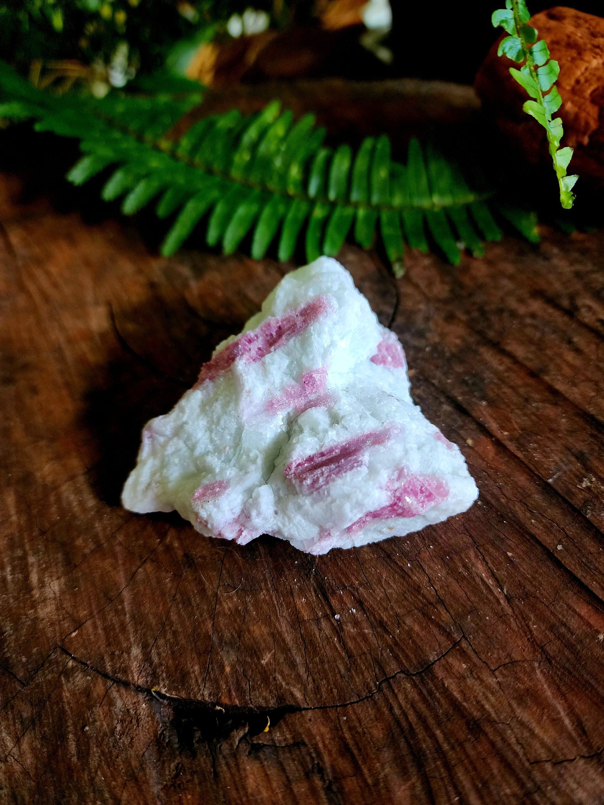 Crystals Raw Pink Tourmaline