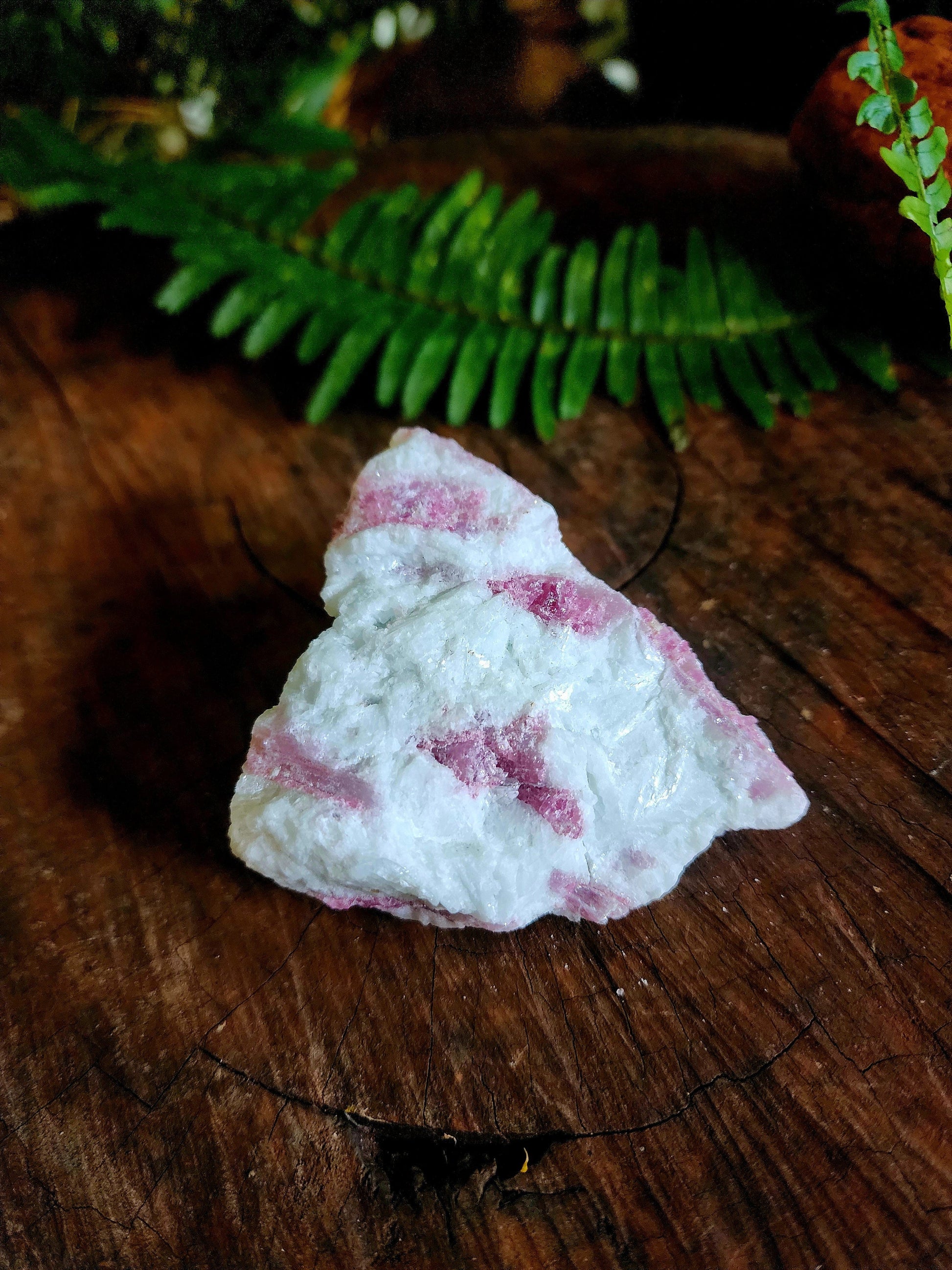 Crystals Raw Pink Tourmaline Australia