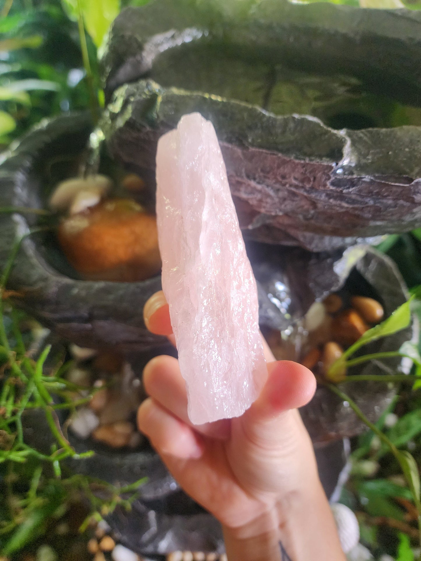 Crystals Raw Rose Quartz