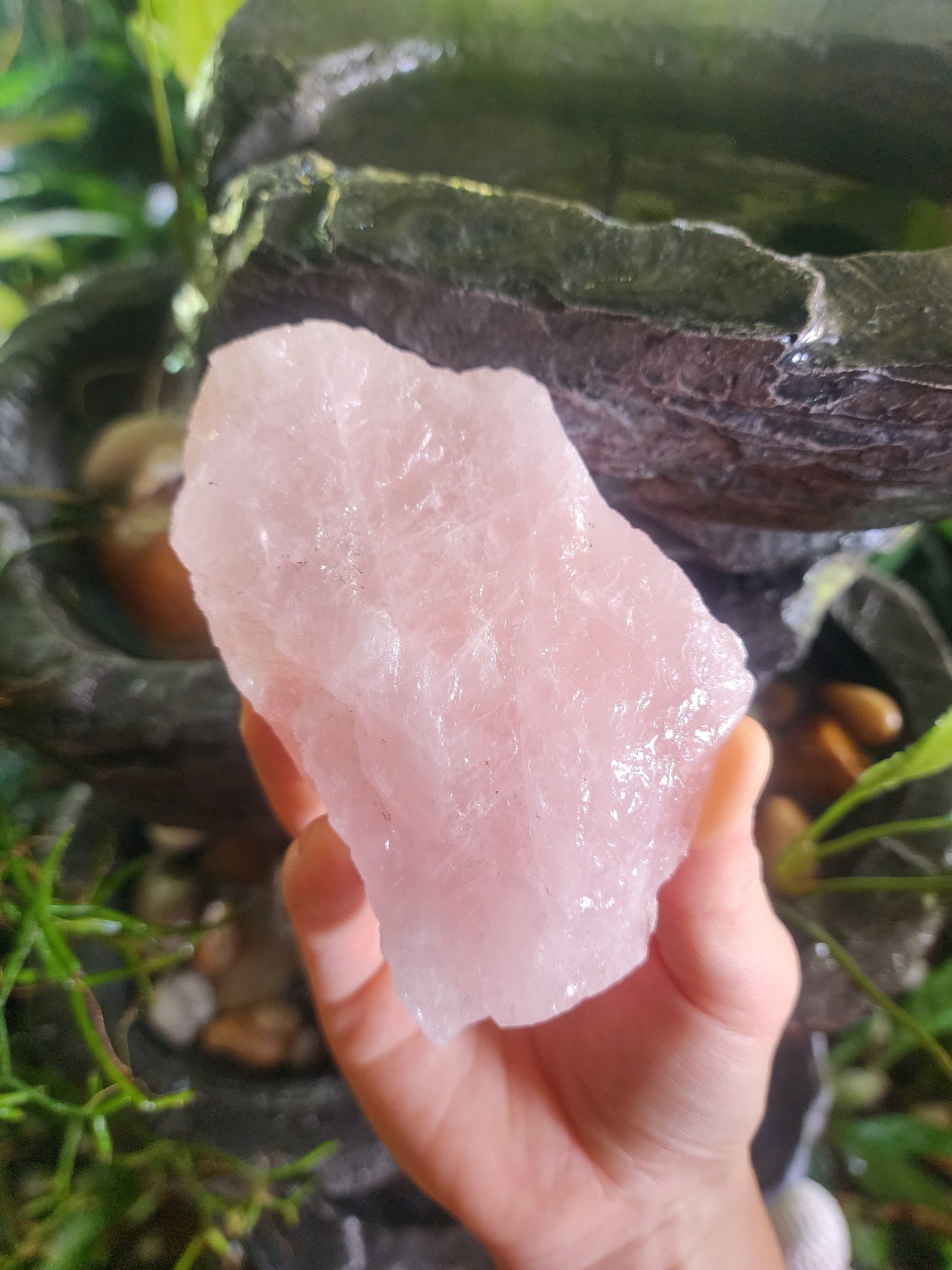 Crystals Raw Rose Quartz