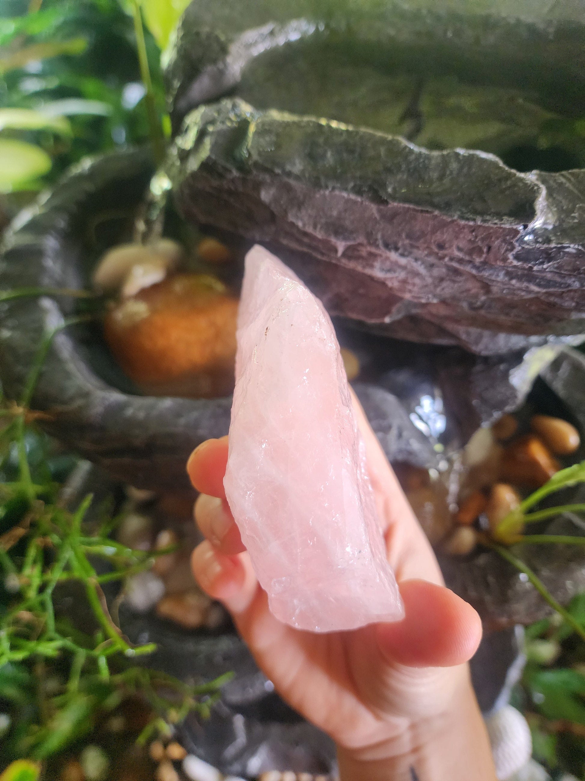 Crystals Raw Rose Quartz Australia