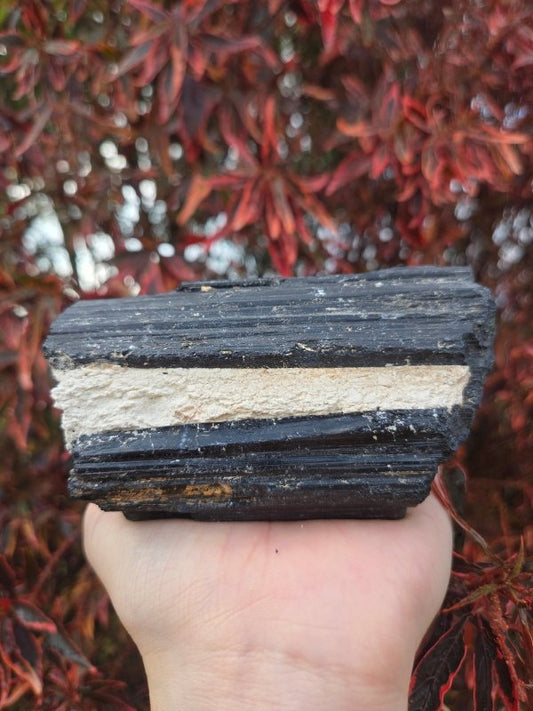 Raw Tourmaline with Feldspar AAAA Quality - Crystals Australia