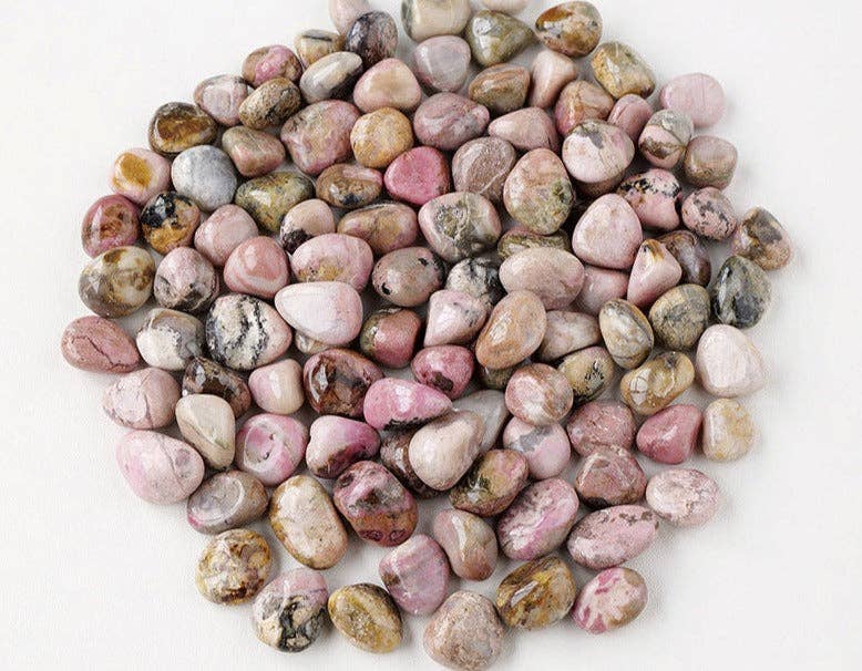 Rhodonite Crystal Tumble Stones - Crystals Australia