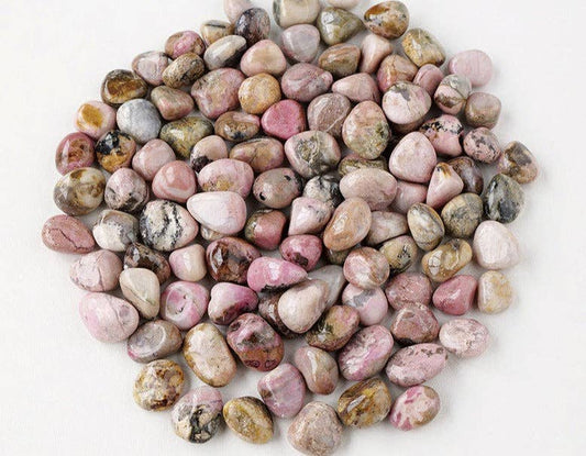 Rhodonite Crystal Tumble Stones - Crystals Australia