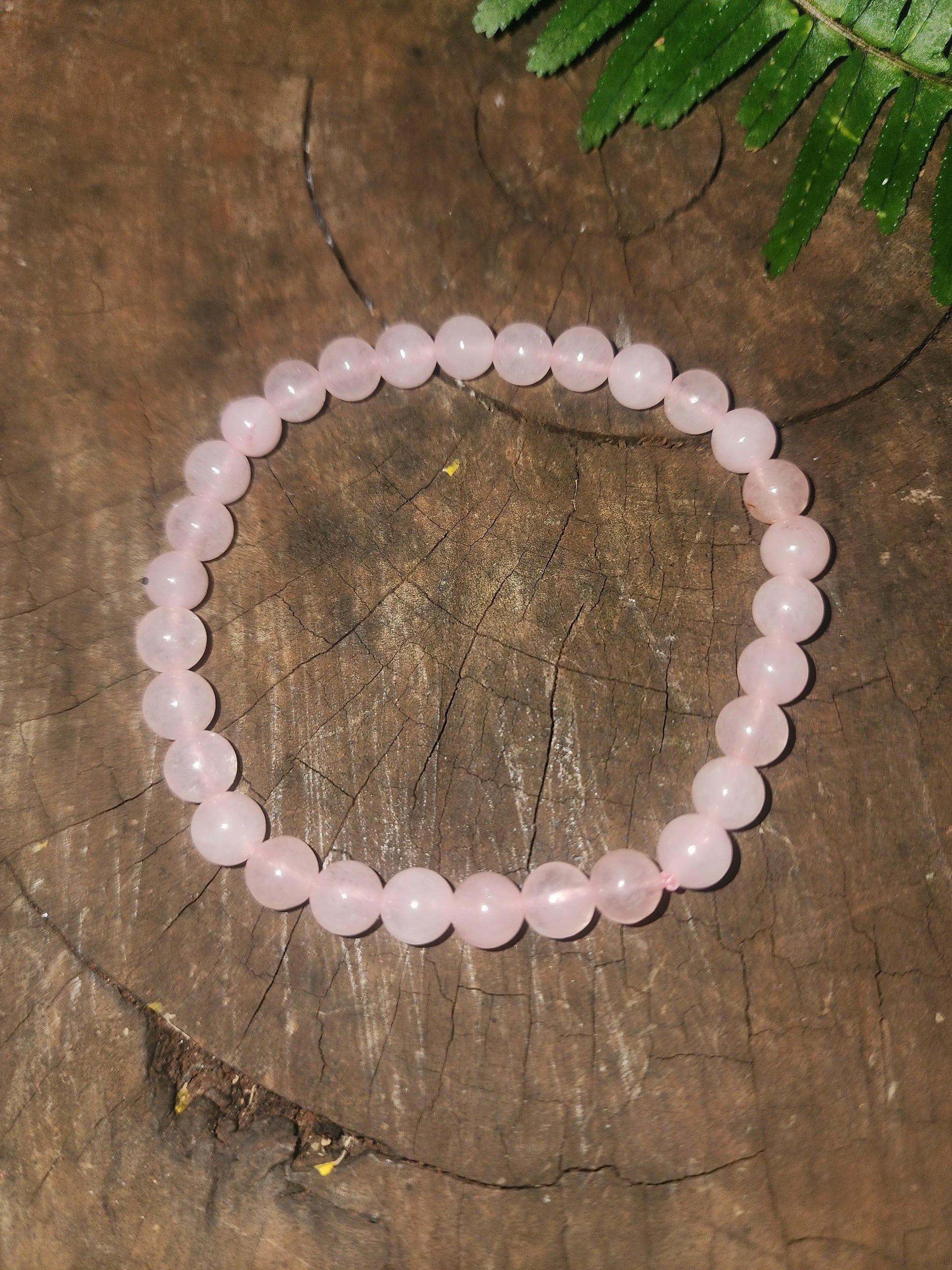 Rose Quartz Bracelet 6mm Australia