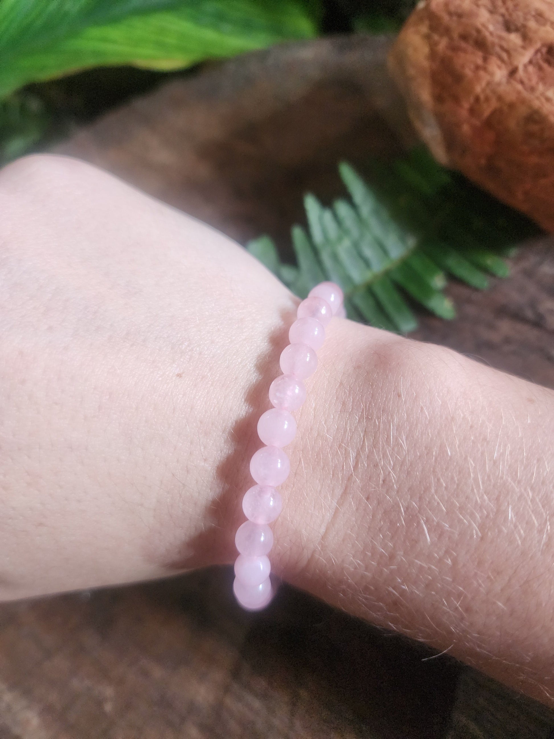 Rose Quartz Bracelet 6mm Australia