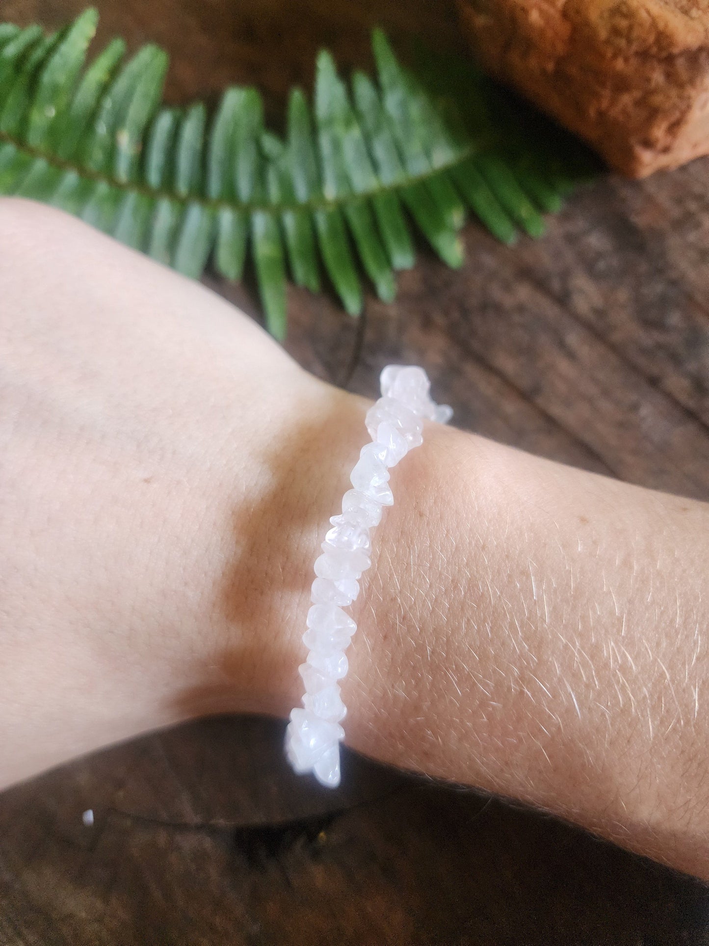 Rose Quartz Chip Bracelet Australia