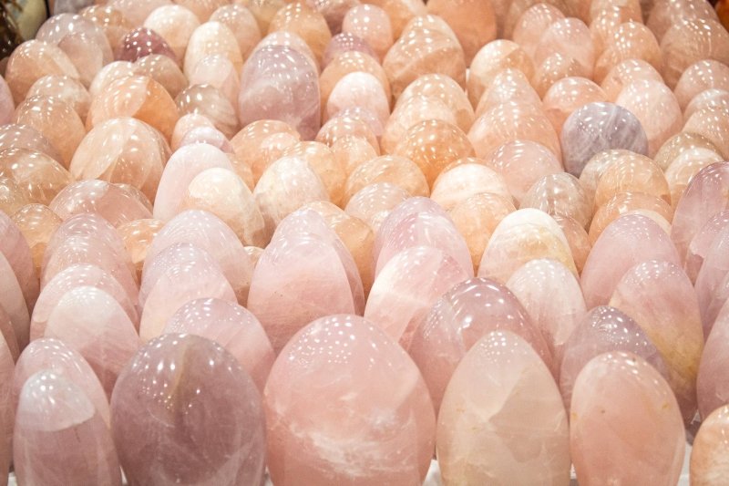 Rose Quartz Crystal Freeforms - Crystals Australia