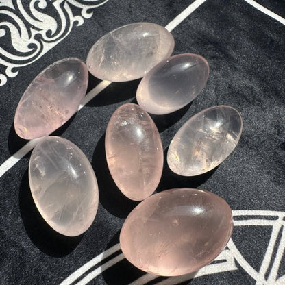 Rose Quartz Crystal Mozambique Tumble Stones - High Quality - Crystals Australia