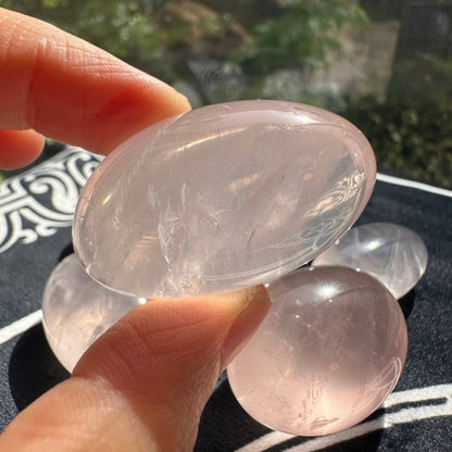 Rose Quartz Crystal Mozambique Tumble Stones - High Quality - Crystals Australia