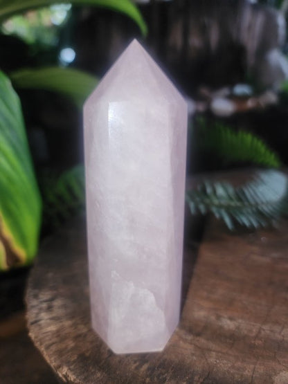 Rose Quartz Crystal Point 173g - Crystals Australia