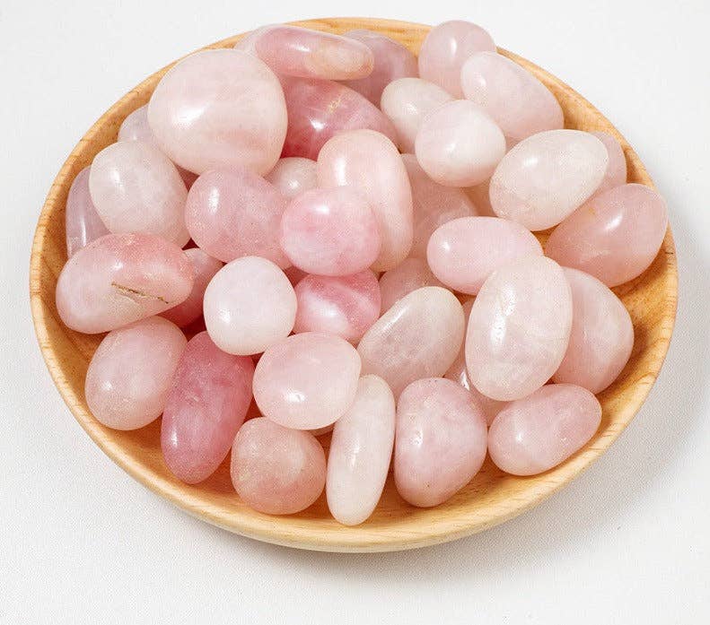 Rose Quartz Crystal Tumble Stones - Crystals Australia