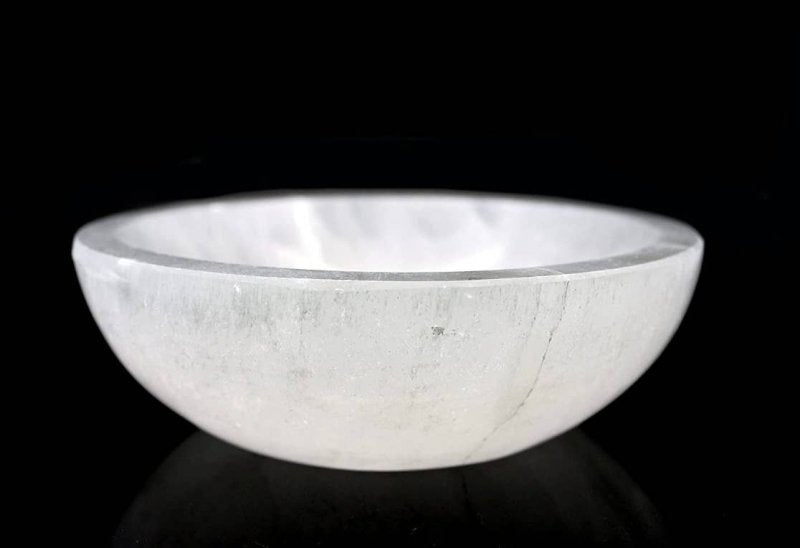 Selenite Bowl 10cm - Charging & Cleansing - Crystals Australia