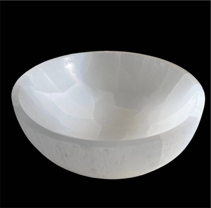 Selenite Bowl 10cm - Charging & Cleansing - Crystals Australia