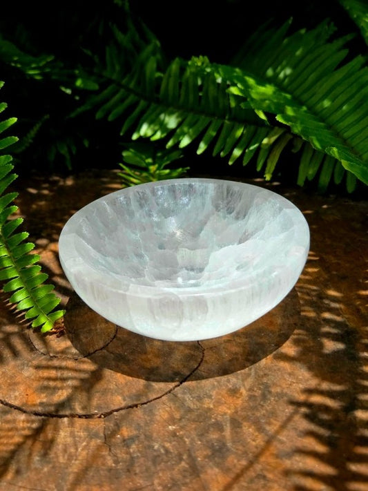Selenite Bowl 8cm - Cleansing & Charging - Crystals Australia