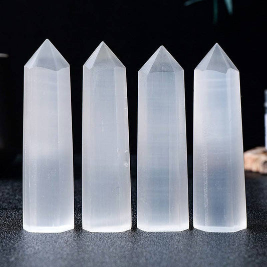 Selenite Tower – Cleansing & Charging - Crystals Australia