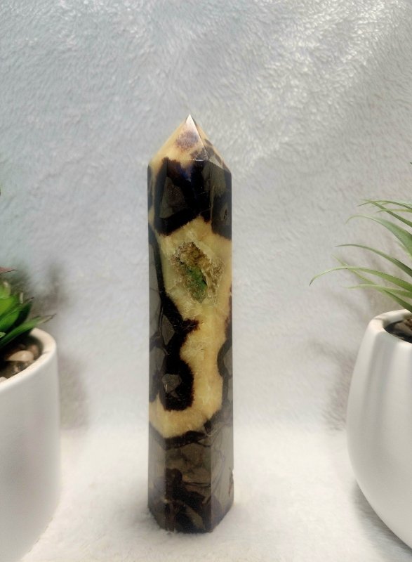 Septarian Jasper Dragon Stone Crystal Tower Point - Crystals Australia