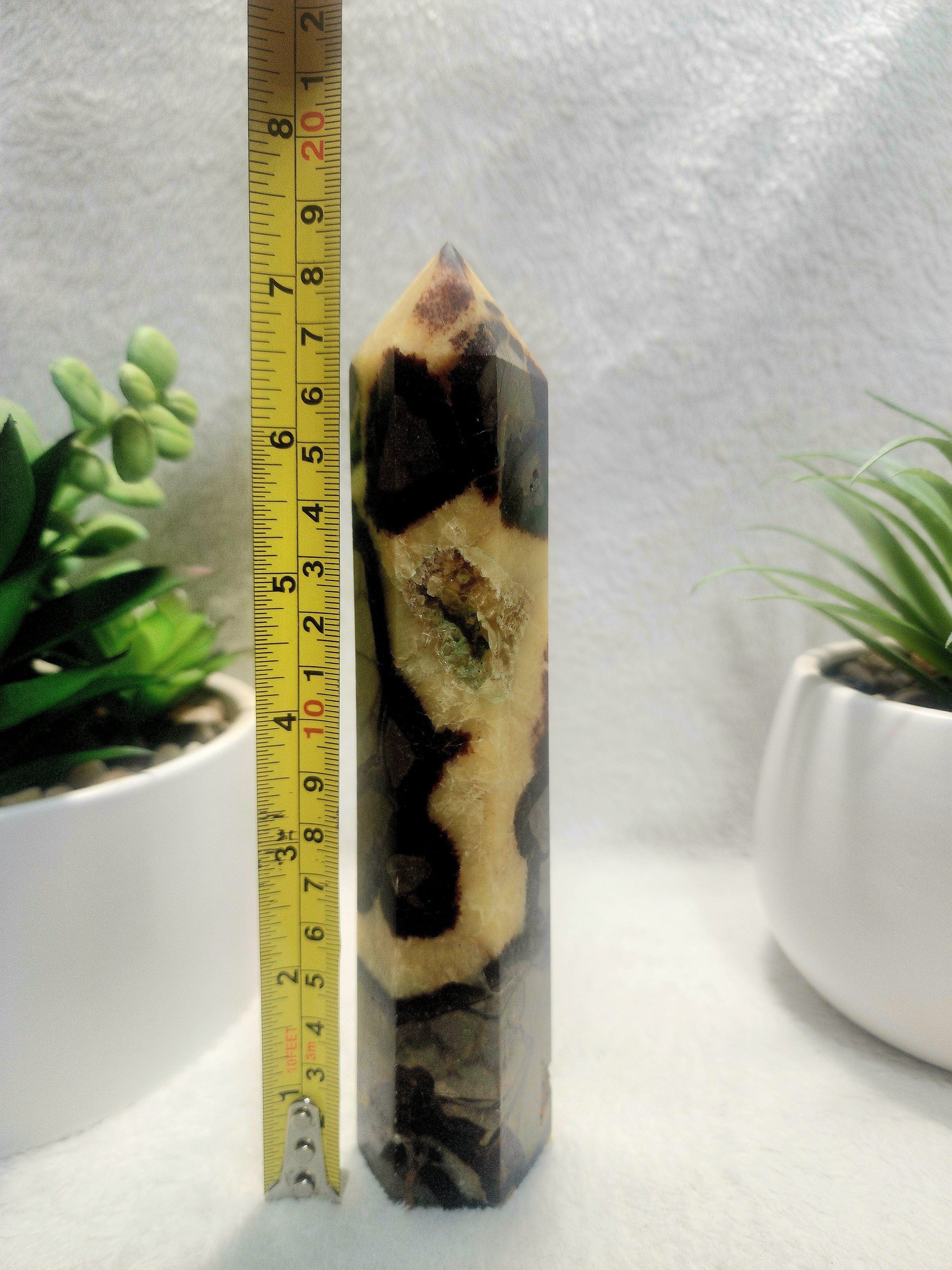 Crystals Septarian Jasper Dragon Stone Tower Point 474g