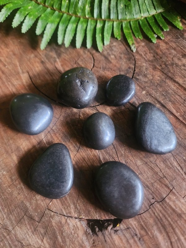 Shungite Tumbled Stones - EMF Protection - Crystals Australia