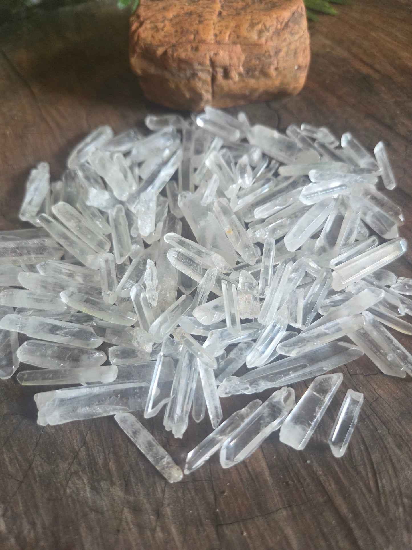 Crystals Small Clear Quartz Points Raw