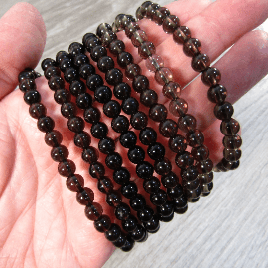 Smoky Quartz Bracelet 6mm Australia