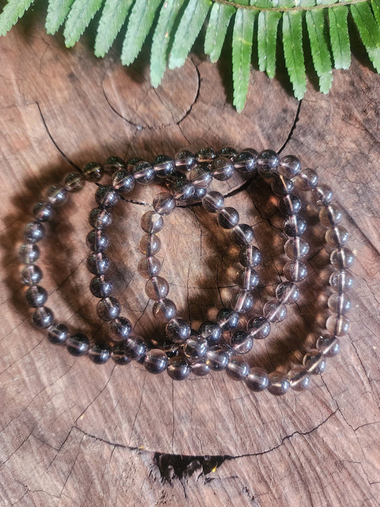 Smoky Quartz Bracelet 6mm Australia