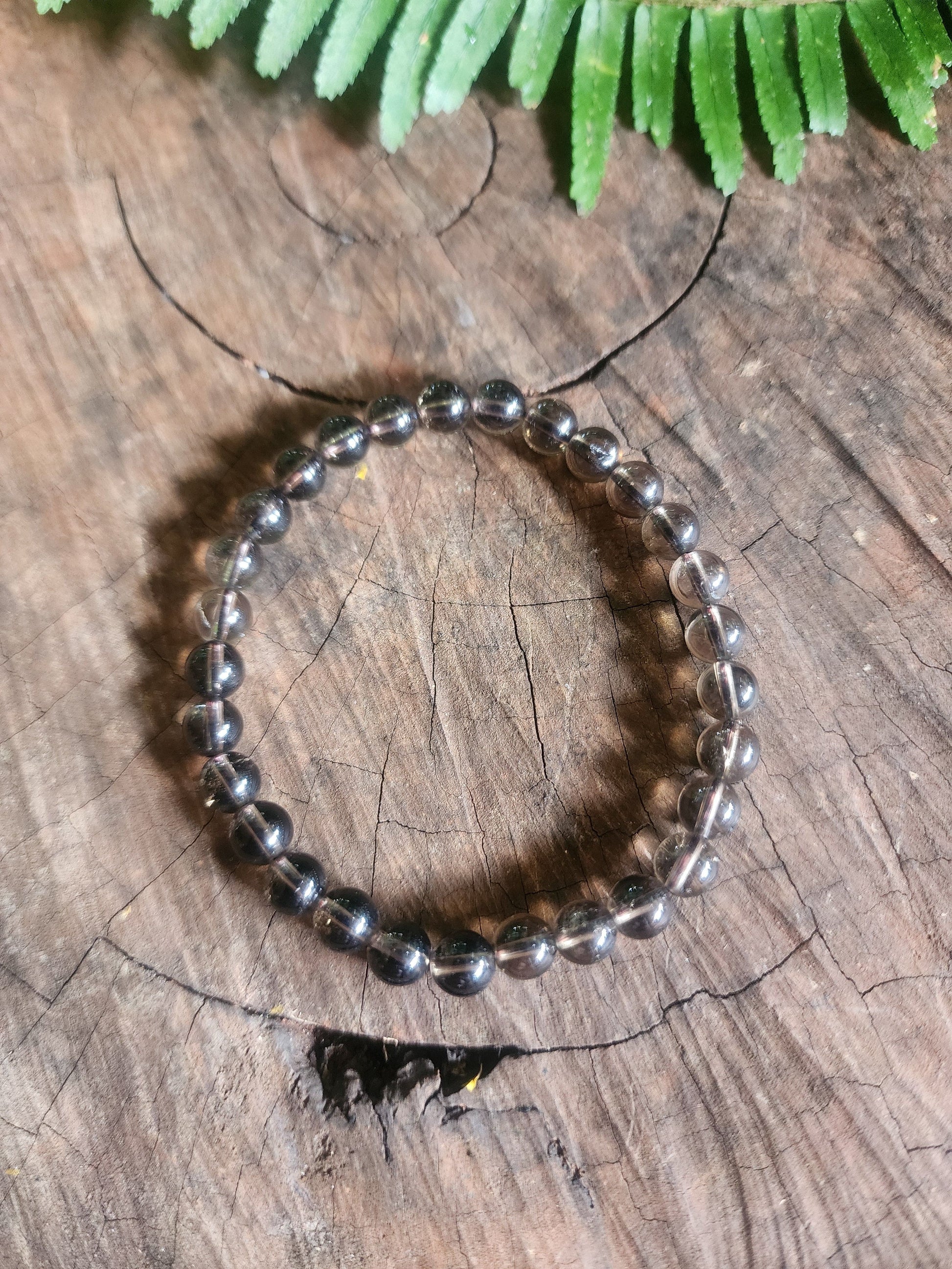 Smoky Quartz Bracelet 6mm Australia