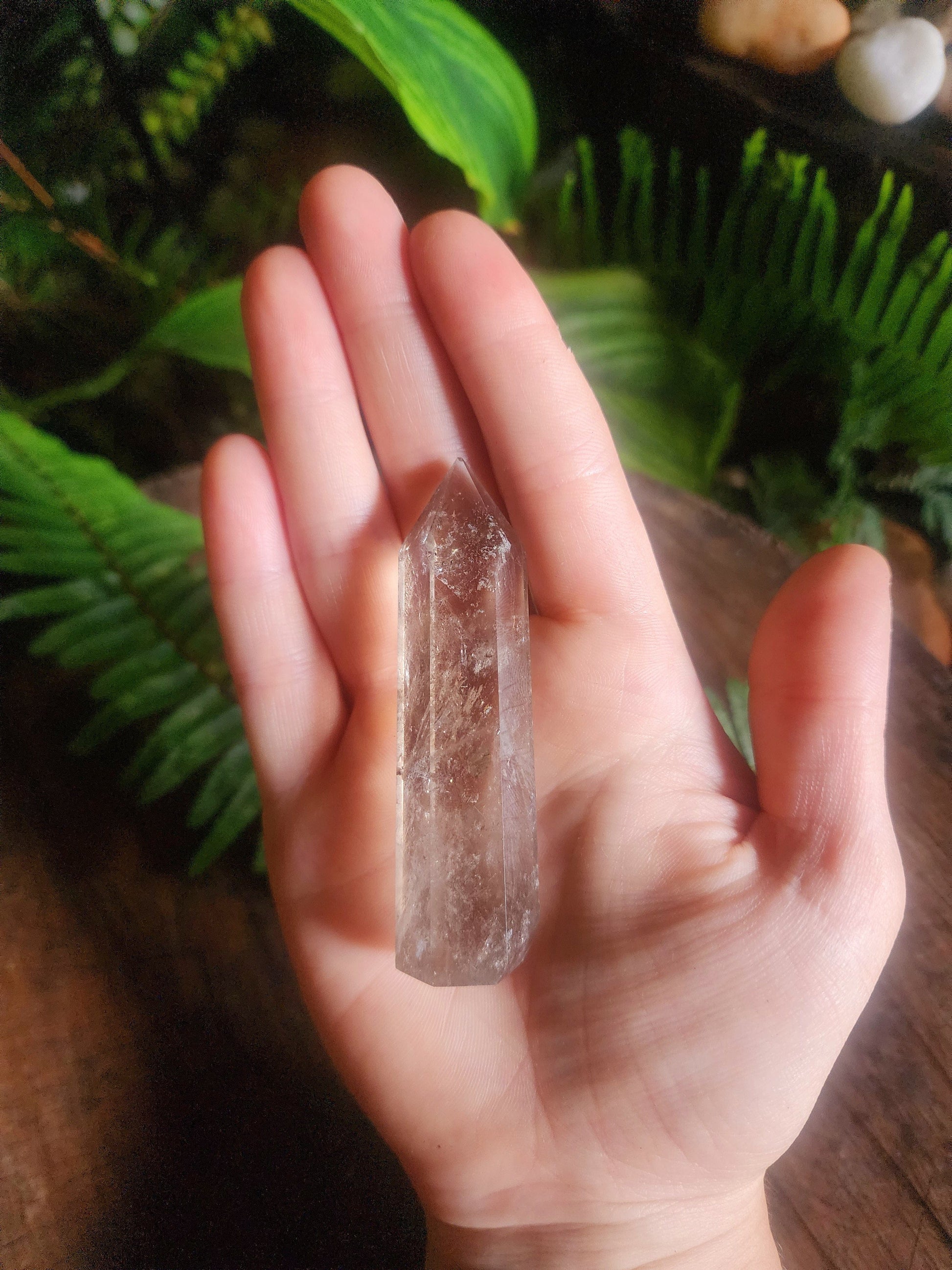 Smoky Quartz Crystal Tower Point Australia