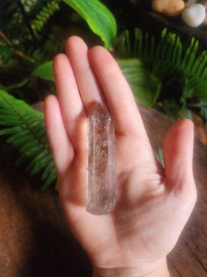 Smoky Quartz Crystal Tower Point - Crystals Australia