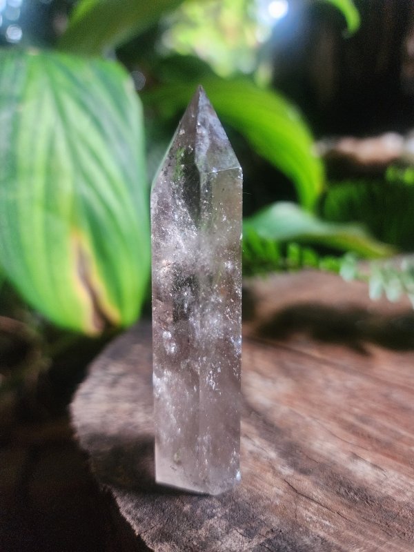 Smoky Quartz Crystal Tower Point - Crystals Australia