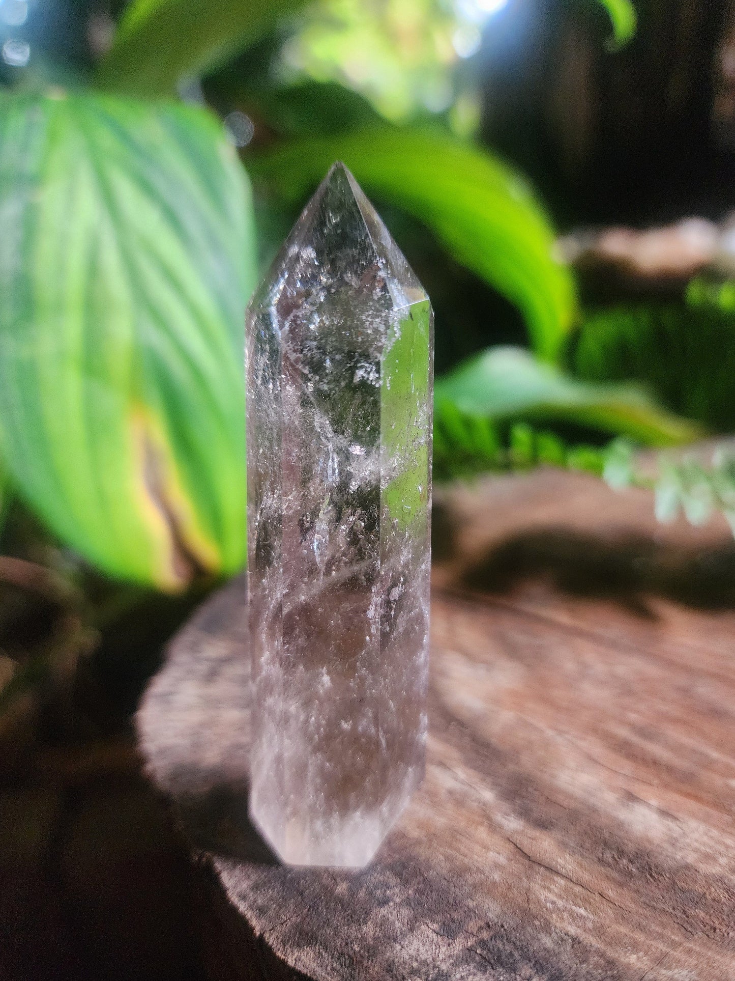 Crystals Smoky Quartz Crystal Tower Point