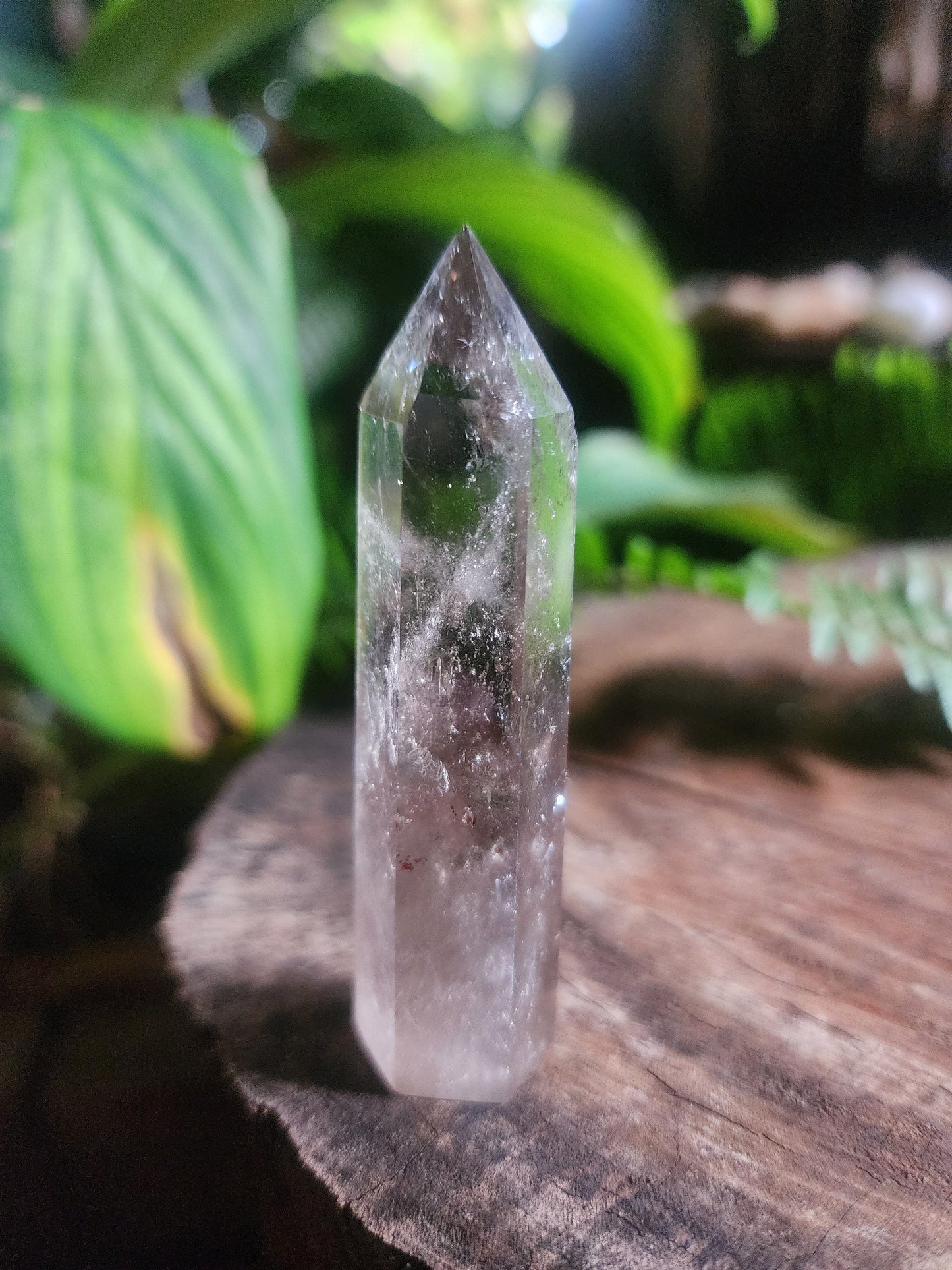 Crystals Smoky Quartz Crystal Tower Point