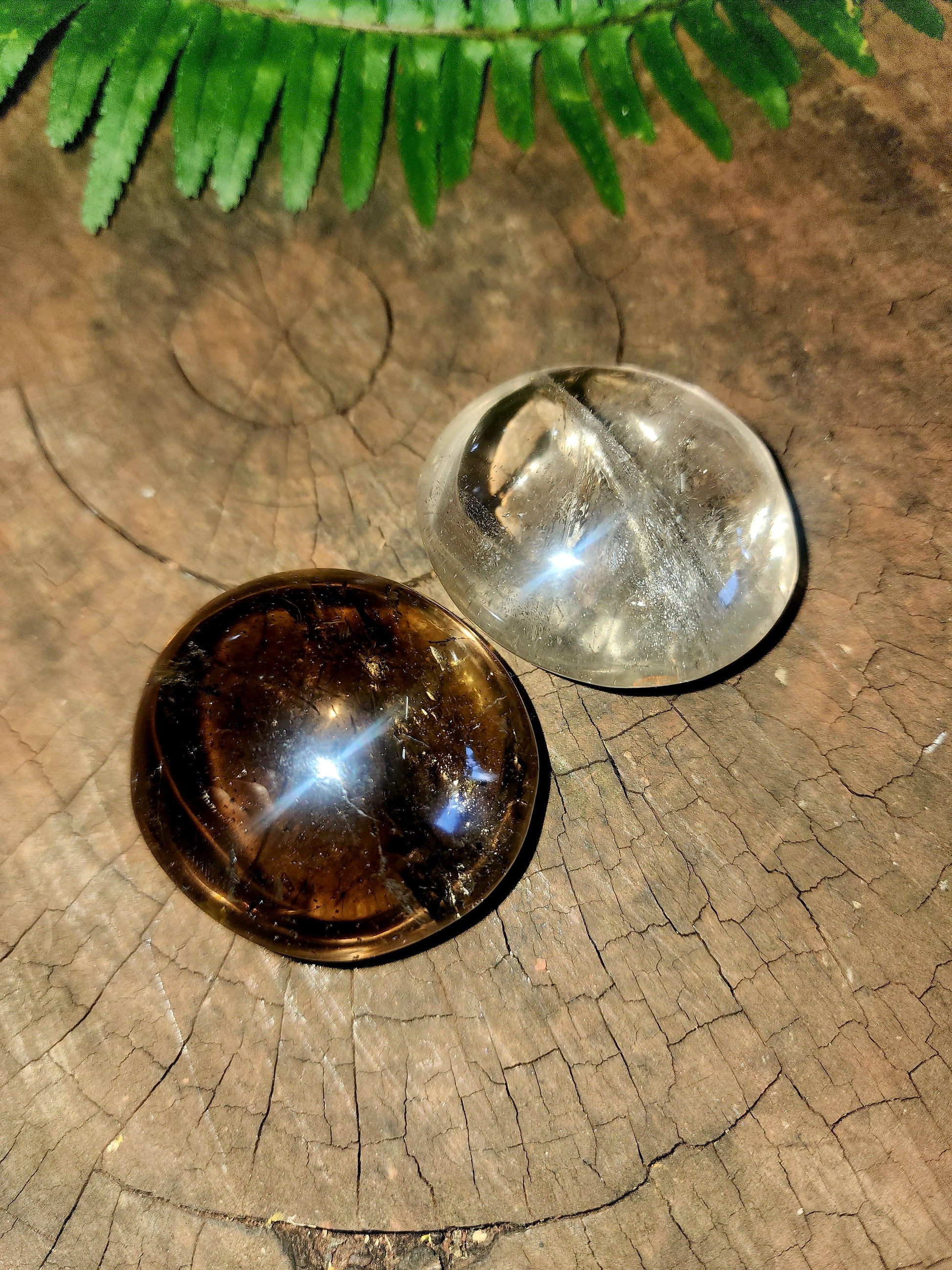 Smoky Quartz Palm Stone Australia