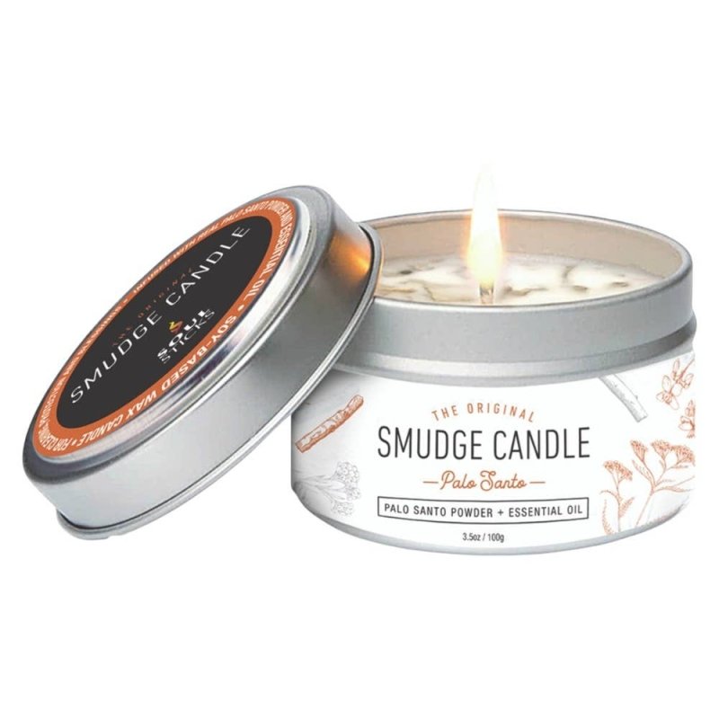 Smudge Soy Tin Candle - Palo Santo 100g - Accessories Australia