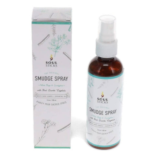 Smudge Spray 100ml - White Sage & Eucalyptus - Soul Sticks - Accessories Australia