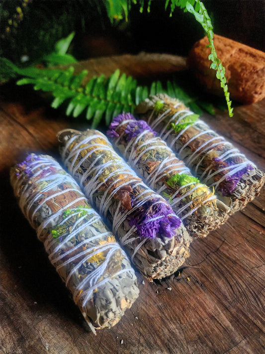 Incense SMUDGE STICK - Good Vibes Sage 10cm