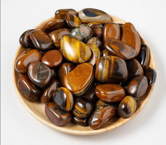 Crystals Tiger's Eye Tumble Stones Australia