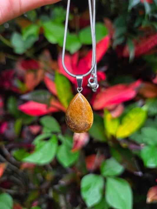 Tigers Eye Pendant Necklace - Jewellery Australia